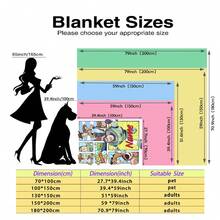 Disney Customized Throws - Multicolor - View 6