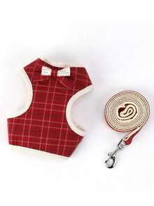 1 pieza Ropa ajustable para patitos con correa, accesorio esencial para mascotas al aire libre para patitos machos y hembras, cuerda decorativa linda - Una pieza - Ver 10