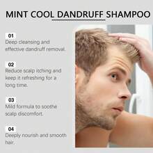 Champú para Hombre East Moon con Carbón Vegetal para Control de Grasa, Anticaspa, Voluminizador, Refrescante y No Grasoso - 1 - Ver 10