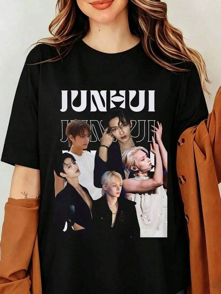 Women T-Shirts - Black - View 1
