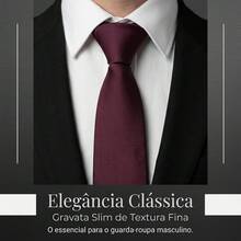 Men's Tie In A Solid Color, Matte Finish, Fine Texture, Ideal For Formal Suits, Weddings, Grooms, A Professional And Sophisticated Look. - Redwood - View 1