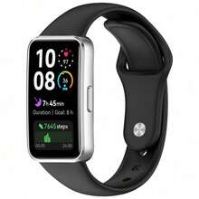 Soft Silicone Compatible With Huawei Band 10 9 8 Durable Comfortable Adjustable Size Smart Watch Straps For Men Women - one-size - View 14