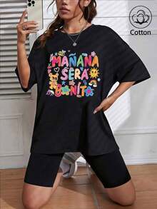 Women T-Shirts - Black - View 4