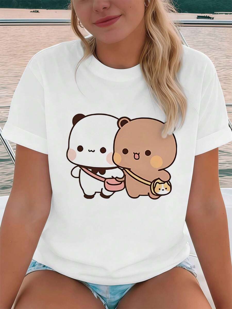 Women T-Shirts - White - View 1