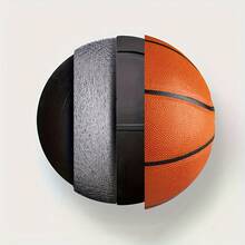 Moactiv A Special Basketball Pump For Your Grandson, Pump Sold Separately, Ideal Gift For Some Special Occasions Such As Birthdays, Anniversaries, Christmas, International Standard Size NTFP - 棕色 - 查看 5