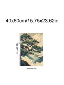 1 Peça Pôster de Ciclismo Japonês Vintage, Arte de Senhora Idosa em Floresta Verde, Impressão Botânica, Presente de Festival, Adequado para Quarto, Sala de Estar, Dormitório, Artes de Parede, Decoração de Parede, Decoração de Casa, Decoração de Quarto, Arte de Parede em Tela, Pôsteres, Arte de Parede com Moldura, Moldura Opcional - 1 peça - Visão 34