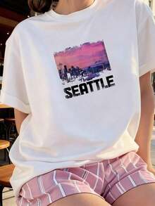 Cool Casual T-Shirt With A Print That Reflects The Characteristics Of The Scorpio Personality. - Black0 - 查看 1