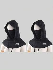 1 chiếc/2 chiếc mũ trùm đầu unisex họa tiết in lụa băng chống nắng - che toàn mặt chống tia UV cho đạp xe - thoáng khí - Nhiều màu - Xem 7