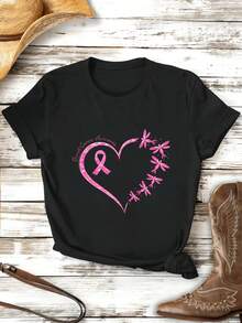 Women T-Shirts - Black - View 2
