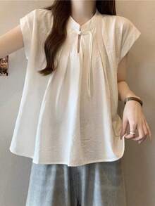Women Blouses & Shirts - Black - View 2