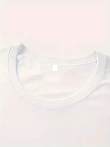Women's T-Shirt For Spring And Summer - White - View 3