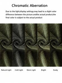 1pc Chenille Water Repellant Sofa Towel Multifunctional Sofa Blanket Machine Washable Sofa Towels Pet-Friendly Sofa Cover Suitable For All Seasons Sofa Cover Cloth Dust-Proof Furniture Protector For Bedroom Office And Living Room Home Decor Fine Soft Touch Sofa Slipcover Suitable For 1/2/3/4 Seat Sofa - Green - View 11