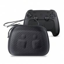 全黑硬质EVA旅行收纳包，适用于Steam控制器2，可收纳线缆和硅胶套，防震防尘保护袋 - 查看 5