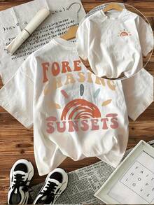 Camiseta de mujer para primavera y verano - Blanco - Ver 1