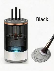 Electric Makeup Brush Cleaner, Automatic Deep Cleaning, USB Powered Makeup Brush Cleaner, Quick Drying And Storage, Suitable For All Makeup Brushes, Keeps Skin Clean And Healthy, A Great Gift - Shape - View 13