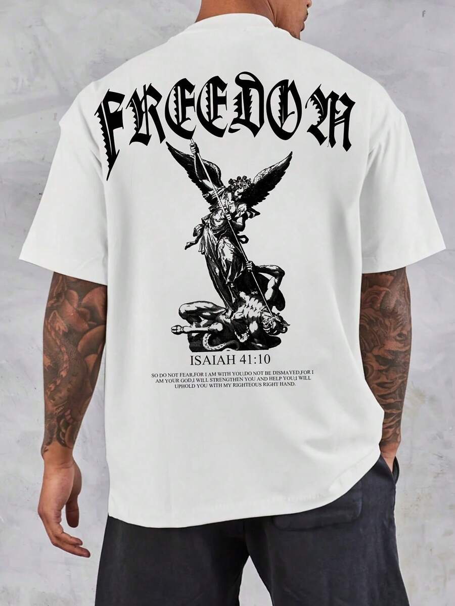 Camiseta de manga corta con estampado de verano hombre Elección perfecta de regalo de cumpleaños o festividad amigos, familiares, novio o novia - Blanco - Ver 1