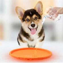 Dog  Pet Toy, Durable Outdoor  Beach  Toy, Pet Interactive Throwing Round  WMVZ - Orange 1 Pcs - View 2