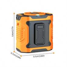 升級版腰夾式可攜式風扇 - 3600mAh USB充電，高速穿戴式冷卻風扇，適合戶外活動 - 腰掛式 - 查看 4
