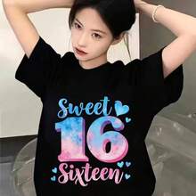 Women T-Shirts - Black - View 7