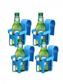 1pc Pool Cup Holder, Poolside Cup Holder, Poolside Cup Holder, Poolside Bucket Holder, Multi-Functional Pool Accessory, Reusable And Portable, Leak-Proof And Multi-Functional, Suitable For Swimming Pools And Outdoor Gatherings - Multicolor - View 2