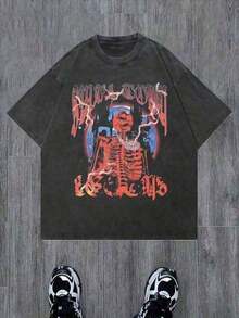 TOP de Verano 2026, Nueva Llegada, Más Vendido, Camiseta de Algodón con Estampado Gráfico, Camiseta Vintage, Camiseta de Algodón con Estampado Gráfico, Camiseta Lavada, Camiseta de Hombre Rapidstreet, Ropa Urbana, Camiseta Gráfica con Textura, Camiseta Retro Negra Desteñida, Estampado Retro, Cuello Redondo, Manga Corta, Ropa Urbana, Regalos para Fiestas, Estilo Unisex para Parejas, Tallas Grandes para Hombre de la S a la 3XL, Camiseta de Verano Estilo Pareja, Tallas Grandes para Hombre de la S a la 3XL, Camiseta de Verano, Mismo Estilo para Hombres y Mujeres, Regalo para el Día del Padre, Regalo para el Día de San Valentín, Camiseta de la Copa Mundial 2026, Regalo para el Día del Padre, Regalo para el Día de San Valentín, Camiseta de la Copa Mundial - Negro - Ver 7