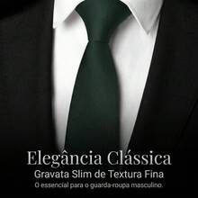 Men's Tie In A Solid Color, Matte Finish, Fine Texture, Ideal For Formal Suits, Weddings, Grooms, A Professional And Sophisticated Look. - Dark Green - View 1