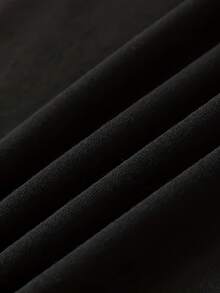 Women's T-Shirt For Spring And Summer - Black - View 4