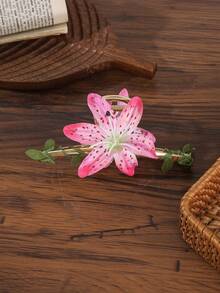 1件新款花藤爪形发夹发饰，优雅经典，百搭实用，适合日常外出、郊游和度假佩戴，女士适用。 - 彩色 - 查看 11
