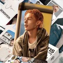 55pcs CORTI/S Korean Boyband Holographic Photocard, High-Quality Handsome Idol Cards, Must-Have Collectible Merchandise, Best Gift For Fans, Suitable For Card Albums, Card Holders, And Decorations - Multicolor - View 4