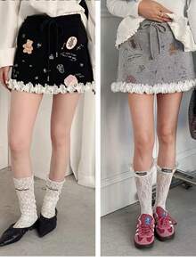 Women Skirts - Black - View 7