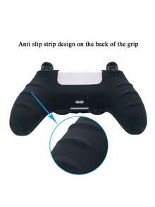 1 ốp bảo vệ màn hình in chuyển nhiệt, tương thích với máy chơi game 5 inch, chống trượt, chống mồ hôi, chống bụi, chống trầy xước, phụ kiện chơi game giúp nâng cao trải nghiệm chơi game. - Lưới đen chuyển nước - Xem 2