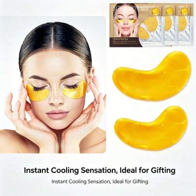 20pcs (10 Pairs) Eye Fatigue Patches, Eye Care, Reduce Dark Circles, Gel Eye Masks, Great Gift For Birthday, Wedding, Back To School, Christmas, Mother's Day, Father's Day, Valentine's Day, Suitable For Both Men And Women