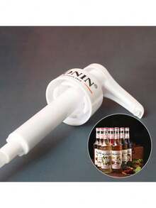 1pc 1L Coffee Syrup Dispensing Pump 10ml Liquid Dispensing Pump For Juice Bottles - Multicolor - View 8