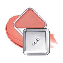 Clio K-Beauty Essential Lip & Cheek Cream Blush, Pocket-Sized, Creamy Texture For Lips & Cheeks, Easy To Blend, Contouring & Highlighting, Buildable For Dewy Natural Glow, Non-Greasy, Travel Size - 01 PEACH FLUSH - View 2