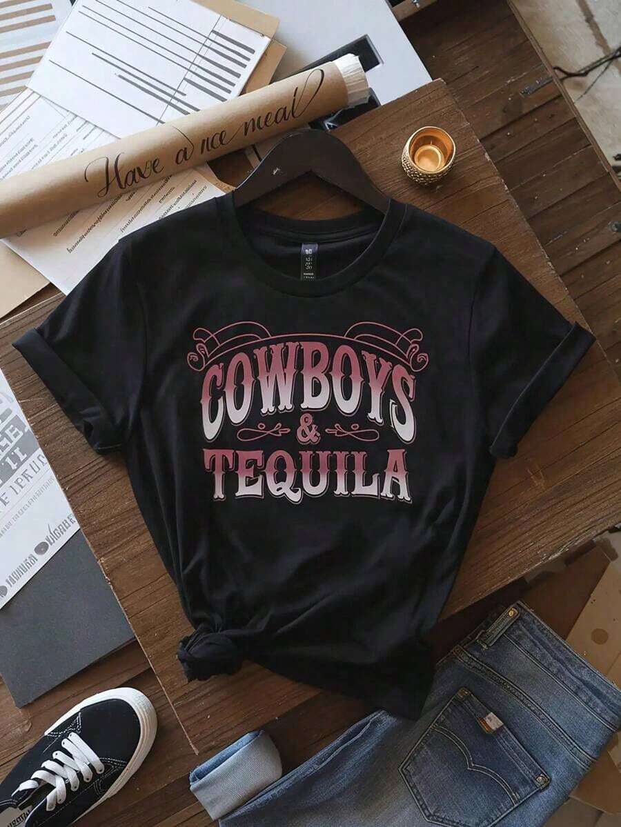 Women T-Shirts - Black - View 1