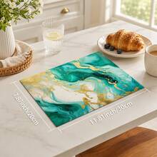 1 pieza Alfombrilla absorbente de tierra de diatomeas con patrón de limón azul & blanco, alfombrilla absorbente de agua para encimera de cocina, alfombrilla para cafetera, alfombrilla para cafetera de goteo, alfombrilla de drenaje para platos & tazas, alfombrilla de cocina con respaldo antideslizante y resistente al calor, alfombrilla para mesa de comedor, alfombrilla para desayuno, alfombrilla para lavadora, alfombrilla de decoración para cocina, comedor, cafetería, bar, regalo para fiesta de vacaciones e inauguración de casa - Multicolor - Ver 14