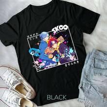 SK8 The Infinity, Langa E Reki, Skateboard, 8 Colori Nuova T-Shirt Unisex 222 - nero - Visualizzare 2