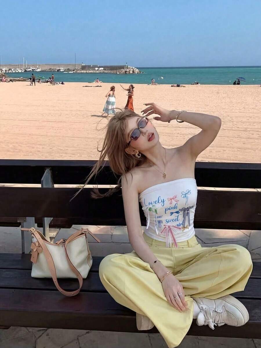 Women Tops - White - View 1