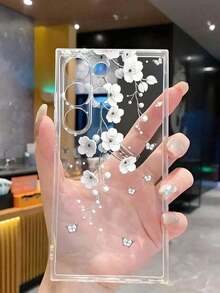 1 Piece Soft Phone Case With Minimalist Tulip And Star Pattern, Compatible With Huawei Honor, , Galaxy A04e/12/A13/A14/A34/A50/A52/A53/A54/S21/S22/S23/S24/S25/S25Ultra/S25FE/S26/S26 PLUS/S26 ULTRA/S26 EDGE, 6A/7A/8A, 12T/13T/15T/15T Pro - 款式 2(1 件) - 查看 5