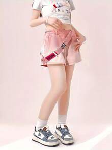 Women Pants - Dusty Pink - View 7