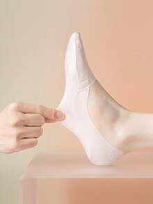 6/7/13 Pairs Random Women's Boat Socks, Thin Low-Cut Invisible Socks, Non-Slip Lining Suitable For Flats And High Heels - Multicolor - View 5