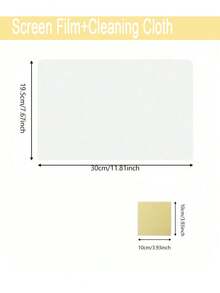 High Definition Transparent PET Screen Protector, Anti-Fingerprint Soft Film, Sensitive Touch, Compatible With Air 13 Pro 13 - View 2