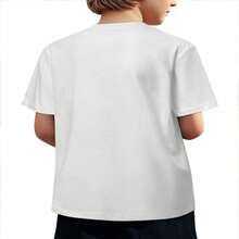 1Pc/Polish Princess Dabbing T-Shirt: Cute Cultural Kids Tee, Poland Pride Outfit For Girls, Youth Clothing, 10 Year Old Girl's Clothing Set, Boy's Spring Costume, Spring Outfit For Boy, 10 Year Old Boy's Clothing - 白色 - 查看 2