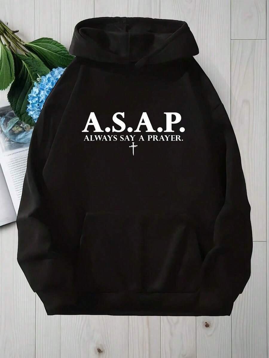Compatible With The Atlanta To Everyone Sweatshirt - Black With White - Atlanta VS All Y-All - Graphic Print Sweatshirt, Unisex Casual Sweater, With Pocket And Durable Fabric, Machine Washable, Atlanta Themed _365 - 黑色 3 - 查看 1
