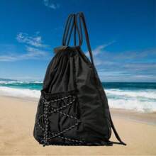 Outdoor Lightweight Backpack - Black - View 5