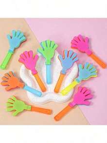 30pcs Mini Clappers Suitable For Sports Events, Concerts, Props, Clapping Tools, Perfect For Halloween, Christmas, Various Holidays And Parties - Multicolor - View 6