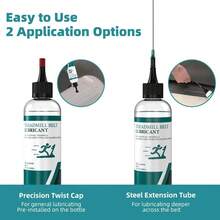 1 Bottle Treadmill Belt Lubricant 100 Percent Silicone High Temperature Resistant With Application Tubes Precision Screw Caps 4.2 Ounce Home Gym Equipment Maintenance - 4.2 Ounce - 500cs - View 4