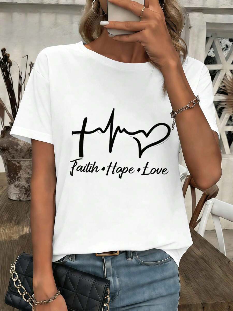 Women T-Shirts - White - View 1