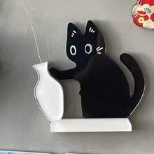 猫须收集罐，可旋转的冰箱磁铁 - 多色 - 查看 6