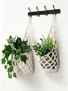 3/1pc Plant Hanging Planter, Suitable For Various Plants. Indoor Wall-Mounted Plant Rack, Indoor Wall-Mounted Flower Pot, Hanging Plant Cultivation Rack, Gardening Tools, Gardening Supplies, Gardening Decor, Gardening Decorations - A - View 5